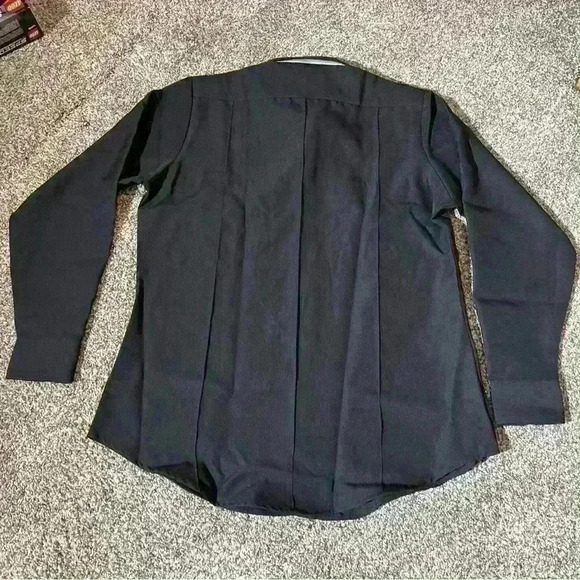 Flying Cross Women's Uniform Shirt Navy Size 40 L  Double Pocket- NWT - Picture 10 of 12